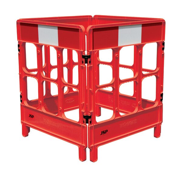 WORKGATE BARRIER RED/WHITE SAFEAID