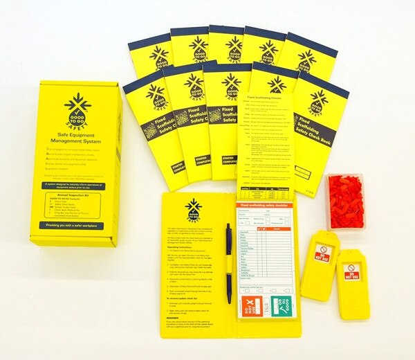 FIXED SCAFFOLD DAILY INSPECTION KIT SAFEAID